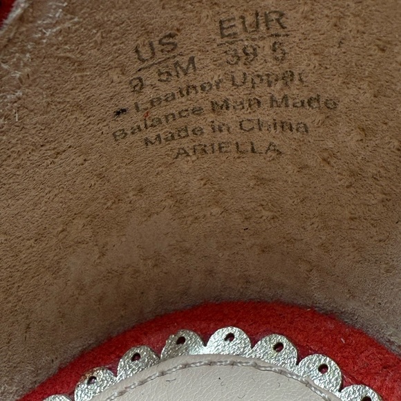 Sam Edelman Arielle Red Heeled Sandals - Picture 8 of 8